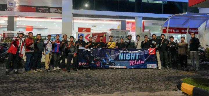 Keseruan Night Ride Naik Vario 125 Terbaru Bareng Tunas Dwipa Matra